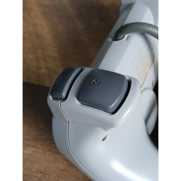 Sony PlayStation 1 PS1 Dual Shock Analog Gray OEM Controller SCPH-1200 - Tested - Picture 6 of 10